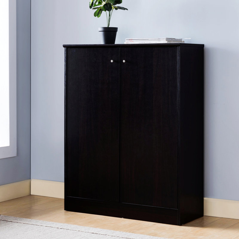 Range-chaussures, armoire de rangement avec tablettes et portes, range-chaussures pour la maison