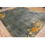 Tapis art déco chinois antique de couleur écume de mer minimaliste