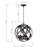 Bilawal 4 - Light Dimmable Globe Chandelier