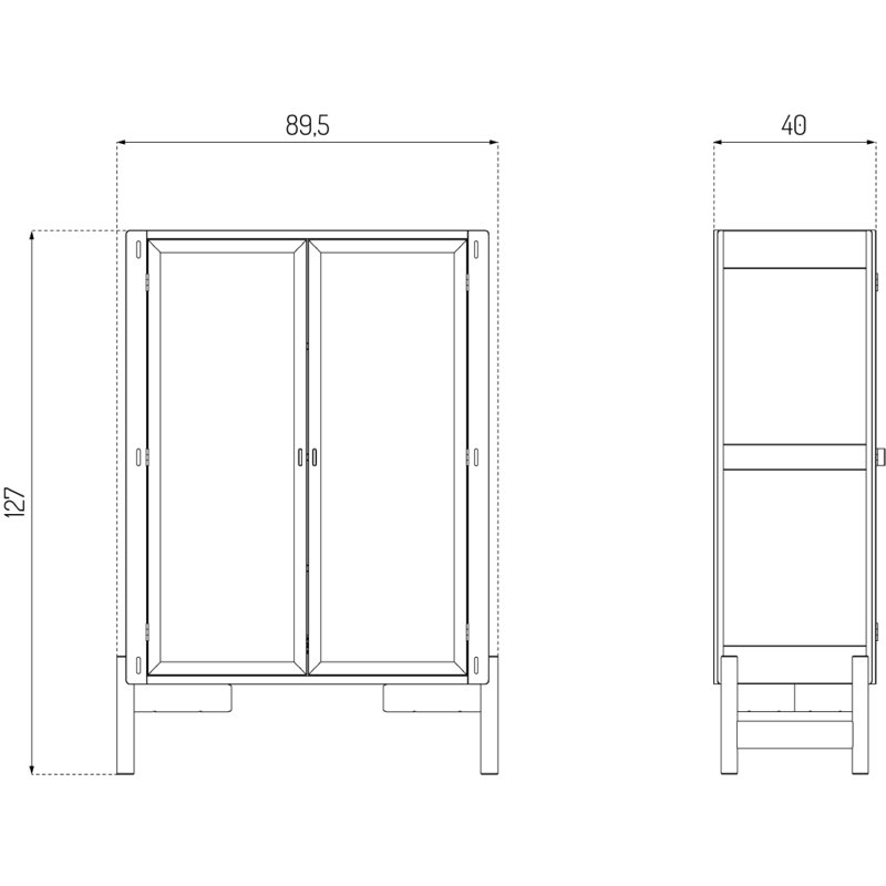 Boderne Display Stand