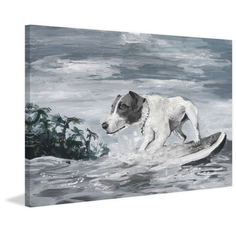 Parvez Taj - Wrapped Canvas Painting, 51cm H x 76cm W