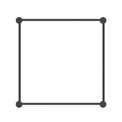 Éclairage de salle de bain à intensité variable 4 lumières 3000K à intensité variable 3000K 26,75 "Purolinear 360