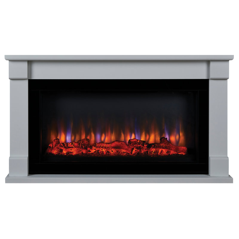 Bradbury-Ambience Electric Fireplace Suite