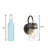 Sue Steel Armed Sconce-1970125966