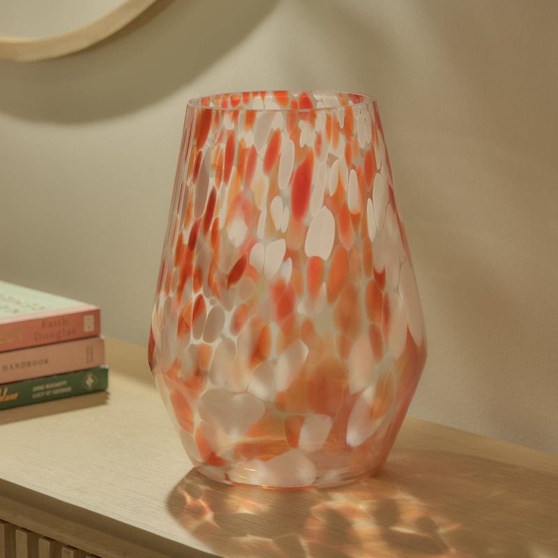 Handmade Glass Table Vase, 27.5" H x 21" W x 21" D