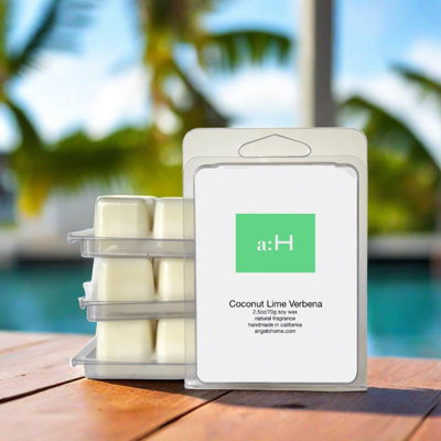 A:H Coconut Lime Verbena Scented Wax Melt