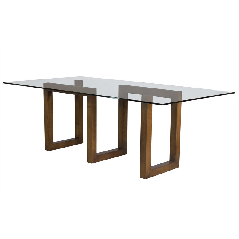 Table de salle à manger Reesa, Noyer, H 29 po x L 60 po x l 44 po