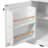 54.9'' Kitchen Island with 4 Door Storage Shelves And Drop Leaf-1372715399