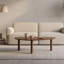 Table basse en chêne - brun cacao-1244344422