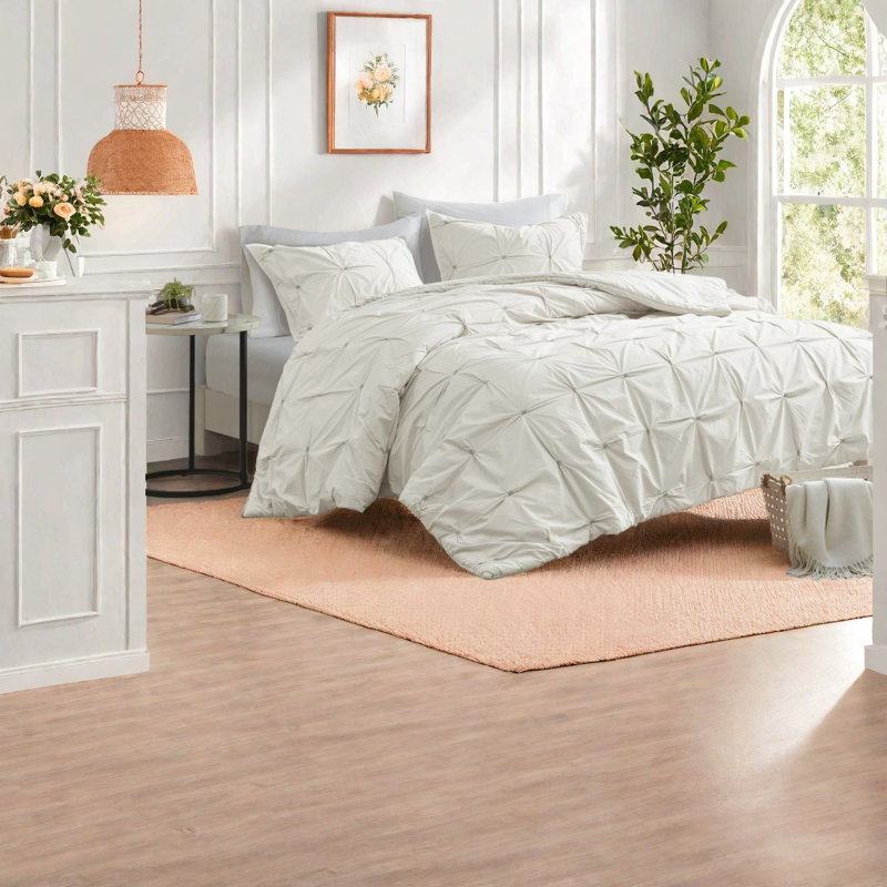 Premium Comfort Bedding Sets, Embroidered Cotton, Modern King Cal King