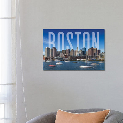 " Skyline Of Boston " by Melanie Viola