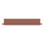 Chadwic Minimalistic wall mounted shelf for decorative display, engineered wood, 154 cm W x 25.6 cm H x 21.2 cm D-398944727