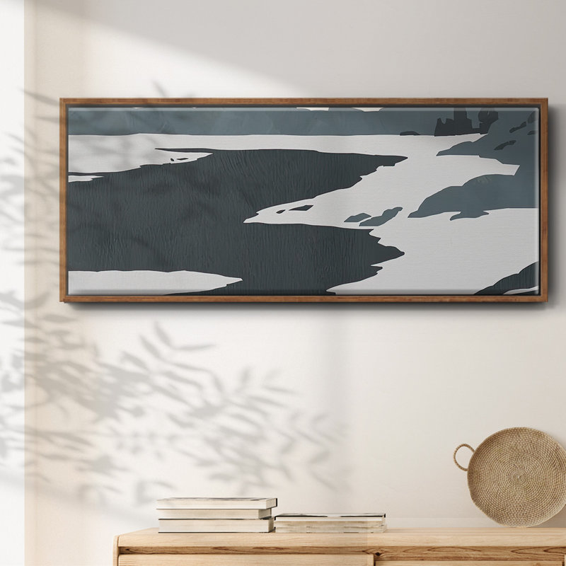 Cutter Island IV - toile encadrée, H 8 po x l 20 po
