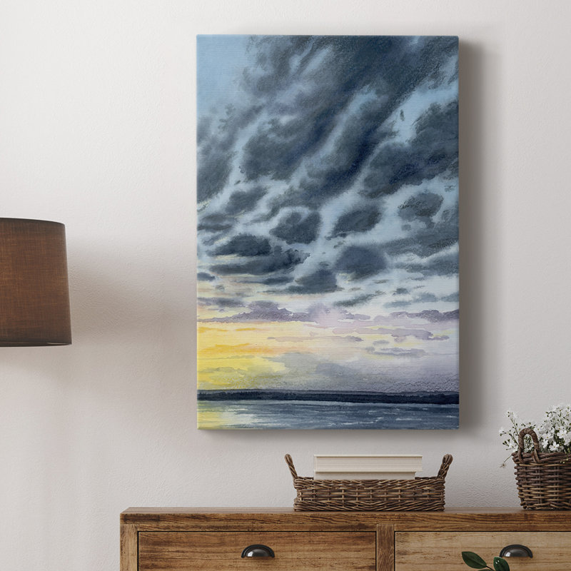 Anastasia Island Sunset II - galerie sur mesure Cavas, H 27 po x l 18 po