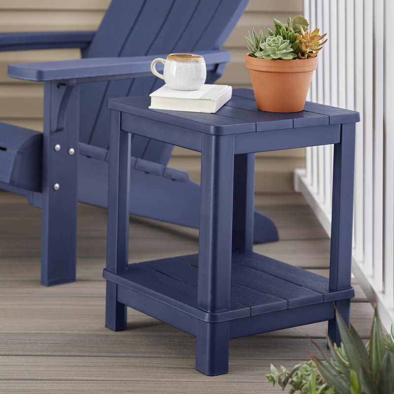 Table de bout d'extérieur Keter Deluxe Adirondack, Minuit minuit