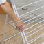 JVL 3 Tier Drying Rack, White