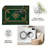 Green European carpet-easy to clean, machine-washable, soft and comfortable; suitable for door mats, kitchens, living rooms, bedrooms, corridors, and laundry areas. Easy to clean, durable carpet for home decoration.-1849208906