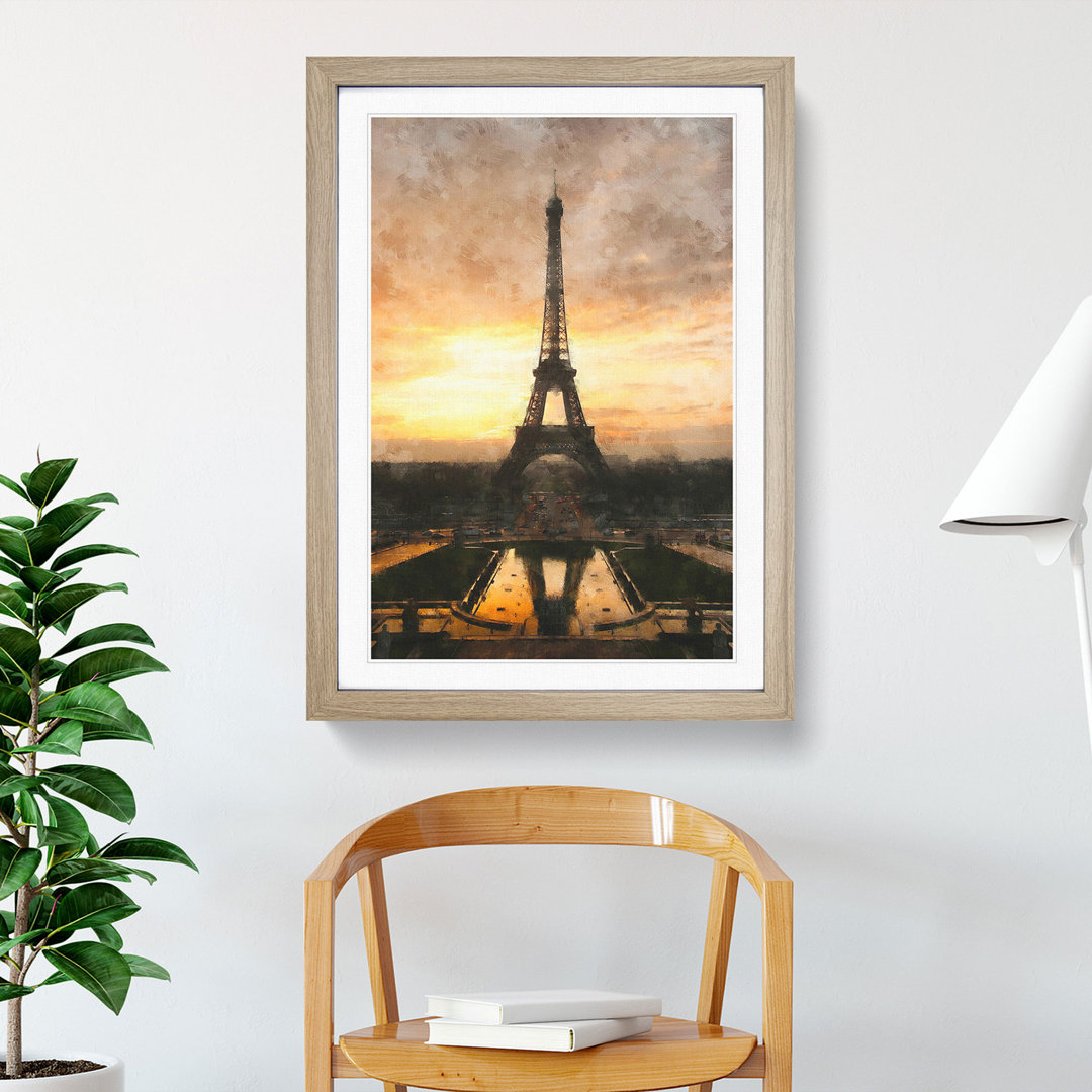 Eiffel Tower Vol.2 - Picture Frame Graphic Art