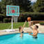 YODOLLA Adjustable Height 81.28cm W Plastic Pool Basketball Hoop-126207230