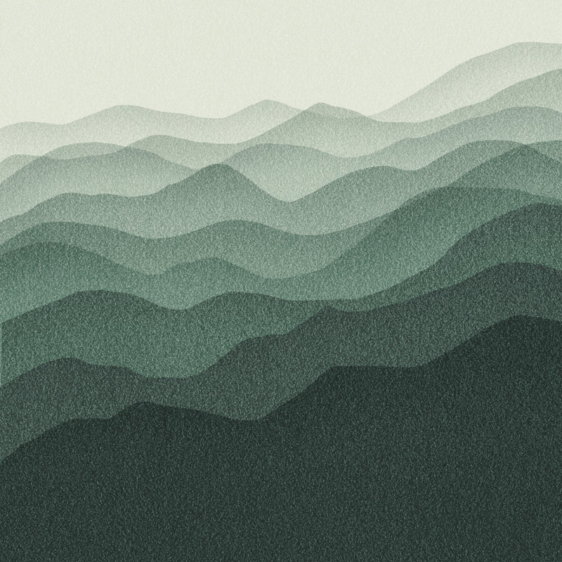 Gradient Scape IV, H 30 po x l 30 po x P 1,25 po