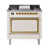 Antique White/Brass
