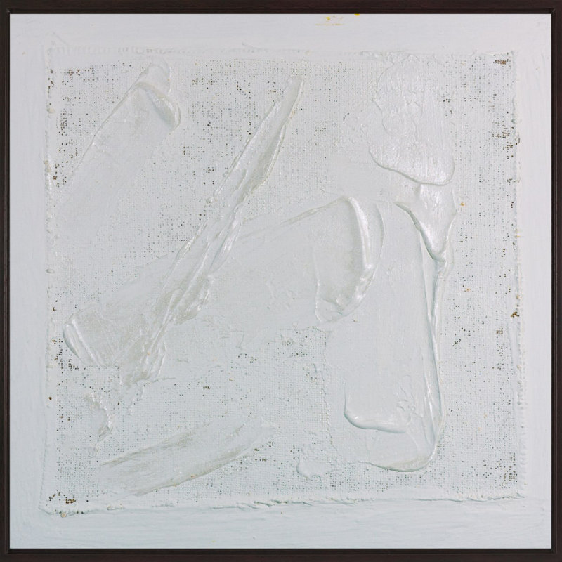 Jack - peinture sur toile, Cadre Laguna Espresso