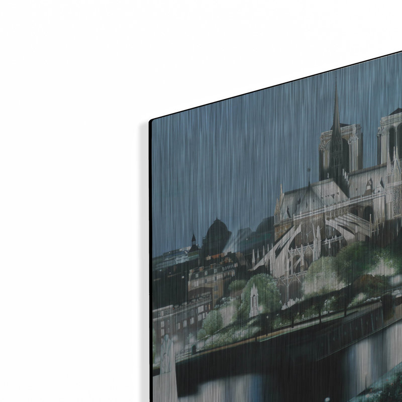 «Notre Dame» par Diane Romanello, H 16 po x l 12 po