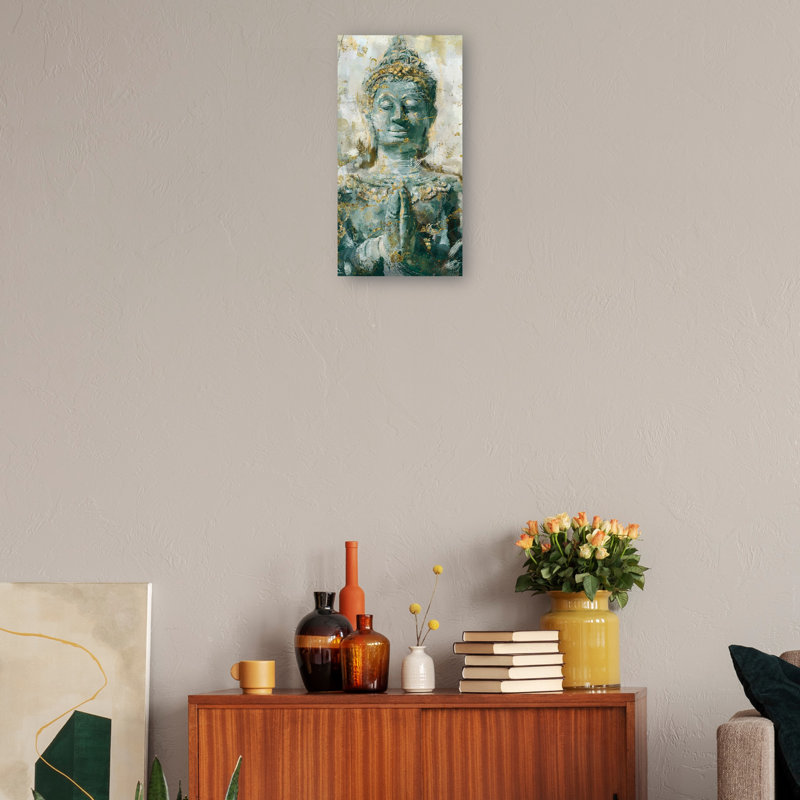 Buddha by Studio Arts Canvas Art Print, 54" H x 28" W, Wrapped Canvas