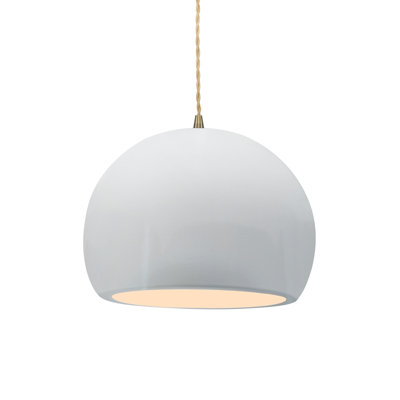 Luminaire suspendu 1 lumière DEL intégré Aschwin