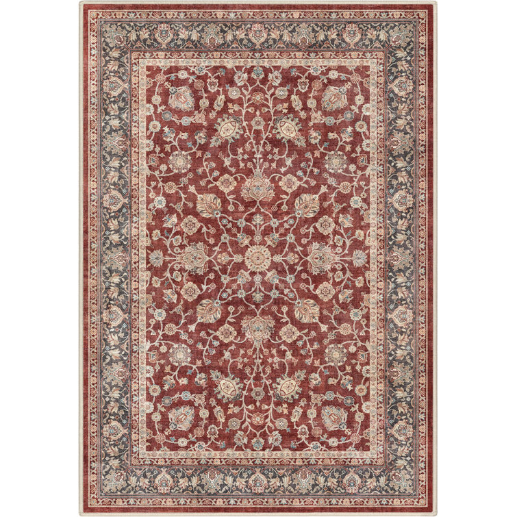 Dyrk Rome Vintage Oriental Persian Red Rug