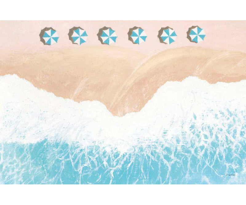 Reproduction d'art sur toile Beachcrest Home ™ Wiens, James Gallery: Sky Seaview II, H 17 po x l 24 po