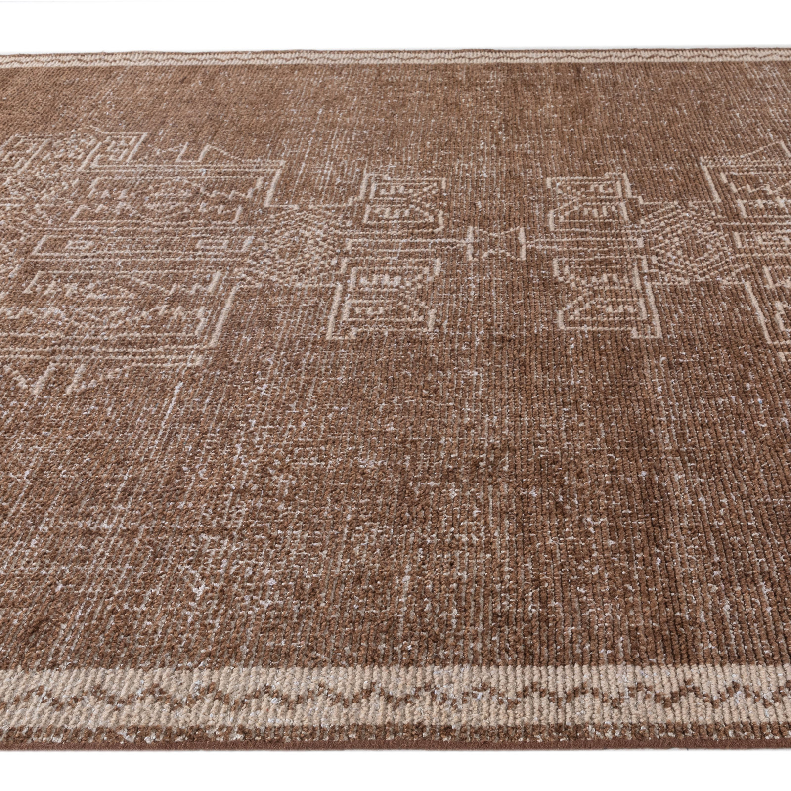 Mira Hand Knotted Wool Area Rug, Rectangle 3' x 5'