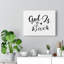 God Is Love - Wrapped Canvas Print-1267729098