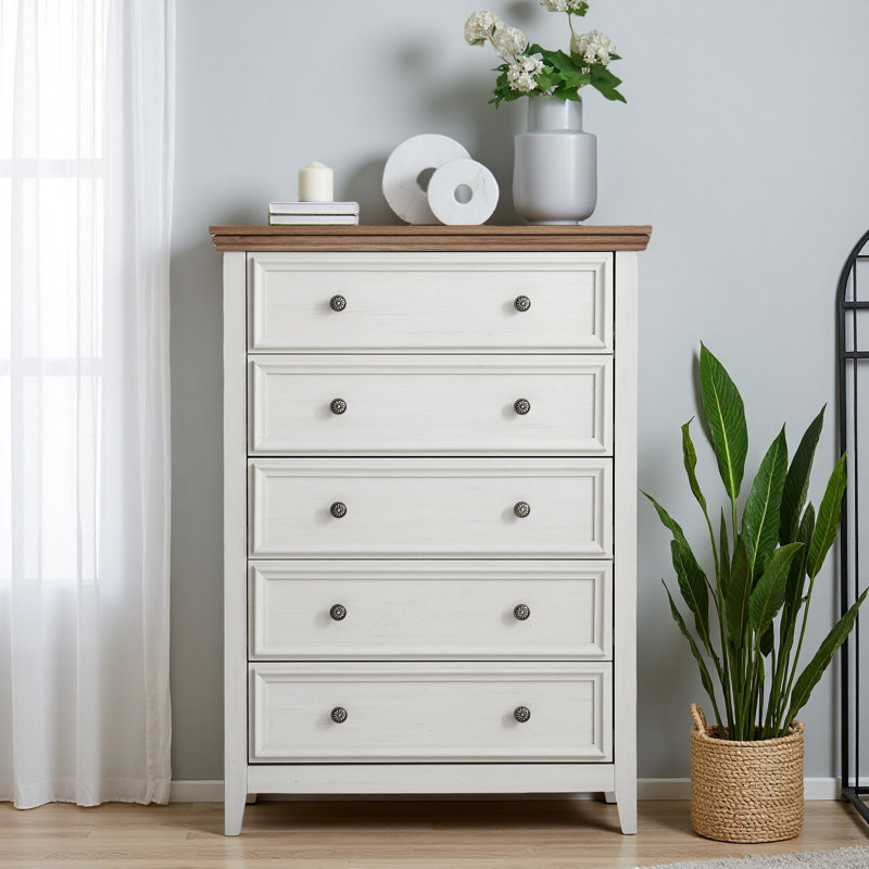 Storage Clothes Storage Drawers Cabinet, Beige/Brown