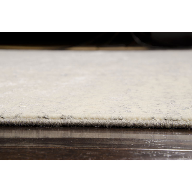 Bourgault Viscose Abstract Indoor Rug, Rectangle 3'5" x 5'5"
