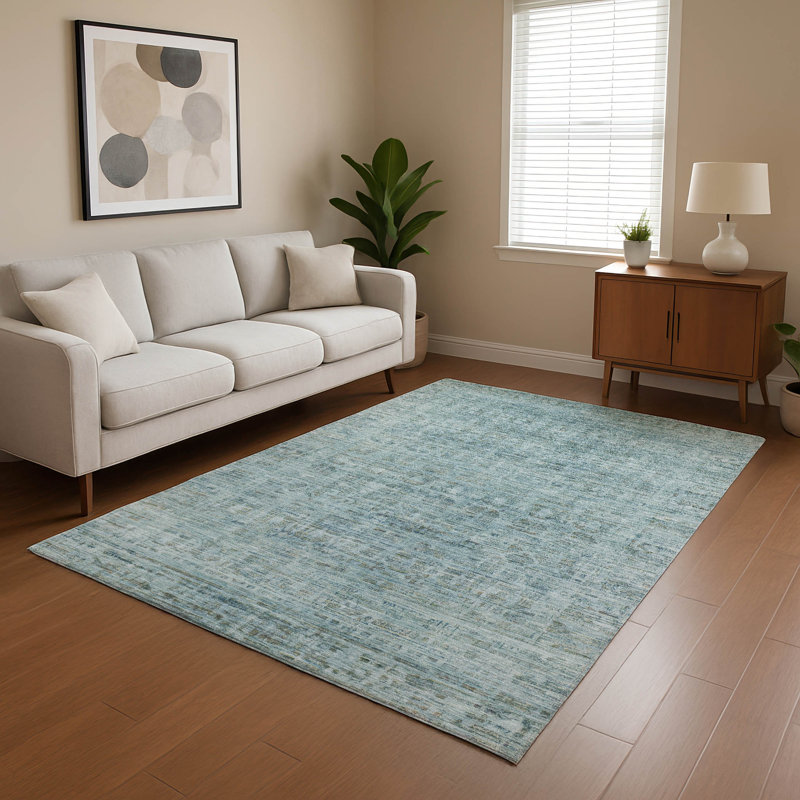 Premium Machine Washable Verlin AMF1775 Border Rug, Rectangle 5' x 7'6"