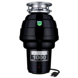 Bonecrusher 1.25 HP Premium Garbage Disposal with Quiet Motor, Power Cord, Universal Mount
