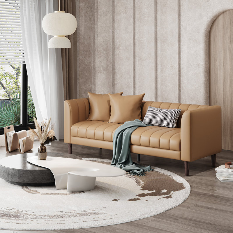 Canapé 3 places Modern, Orange