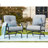 Siemens Powder Coated Steel Outdoor Chair-1158958496