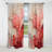 Beige And Pink Coral Collage - Coral Curtain - Blackout Floral Curtain - 1 Panels-841913870