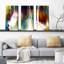 «Genesis 1: 1 In The Commencer» par Mark Lawrence, ensemble de 3 reproductions de photos sur toiles-63638705