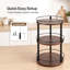 Freestanding Spice Rack with Adjustable Racks
