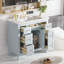 Meuble-lavabo simple 36 po avec plateau en bois manufacturé Trienette-1099340389
