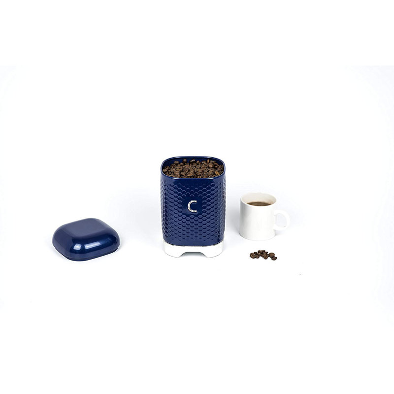 Lovello Coffee Jar, Midnight Navy