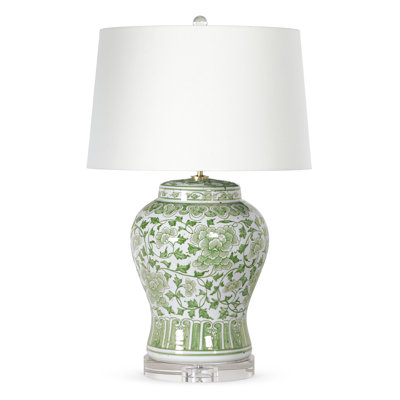Briar Ceramic Table Lamp (Green)