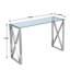 Jacklyn 120cm Glass Top Console Table