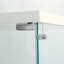 Vitrine à deux portes avec 4 lumières DEL et porte vitrée-1531049284