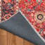 Tapis oriental en chenille tissé à la machine Melverine-87043976
