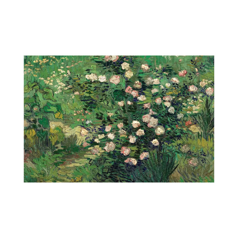 Roses, 1889 by Vincent Van Gogh - No Frame Gallery-Wrapped Canvas Giclée on Canvas
