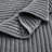 Pointehaven Silver Grey Velvet Oversized Channel Quilt Set, Full/Queen-117339467-117339463